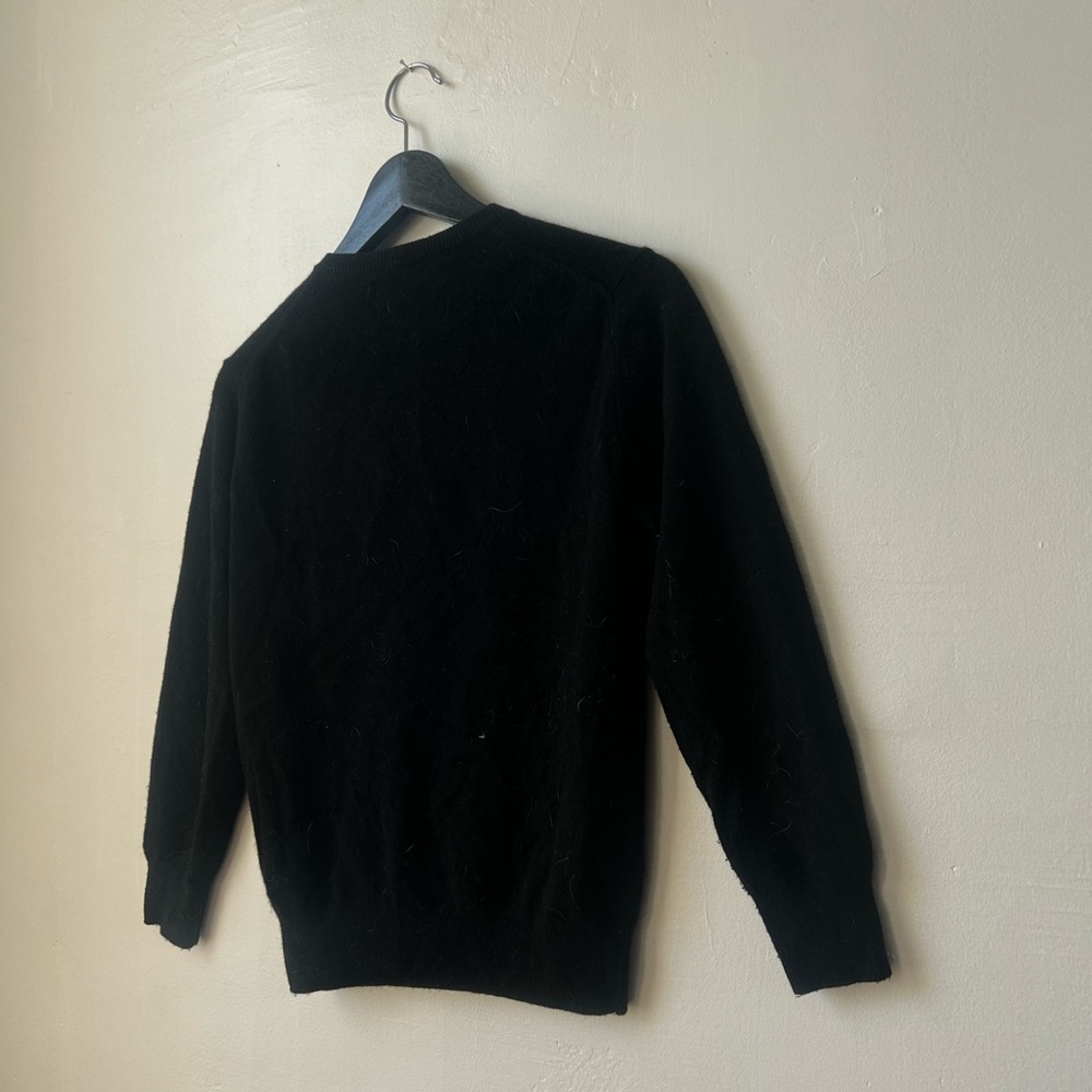 Lingua Franca Black Cashmere Cardigan - Picture 4 of 5